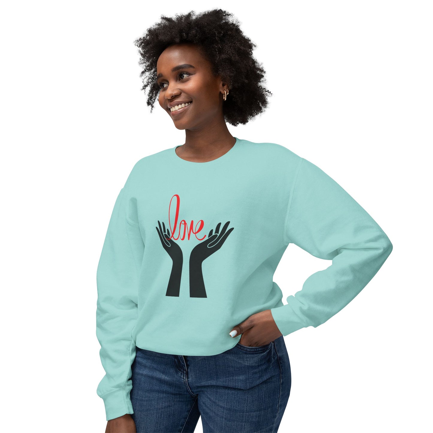 Love - Unisex Lightweight Crewneck Sweatshirt - 11348