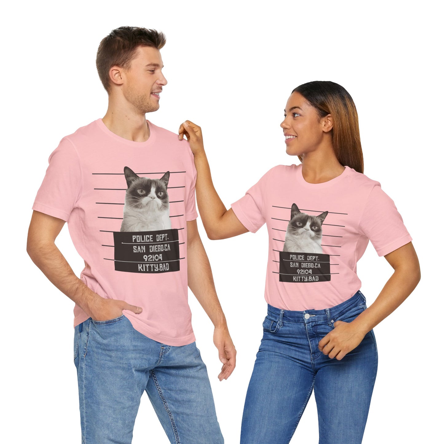 Oops, I Cat It Again - Unisex Jersey Short Sleeve Tee