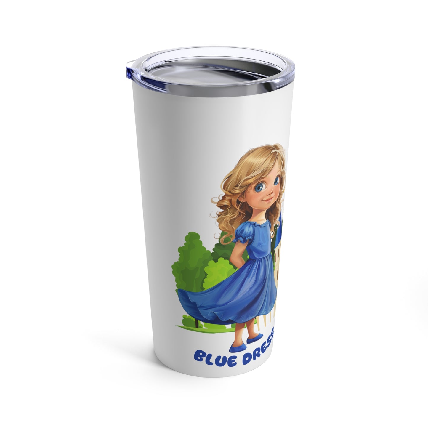 Blue Dress Princess, Royal Finesse - Tumbler 20oz