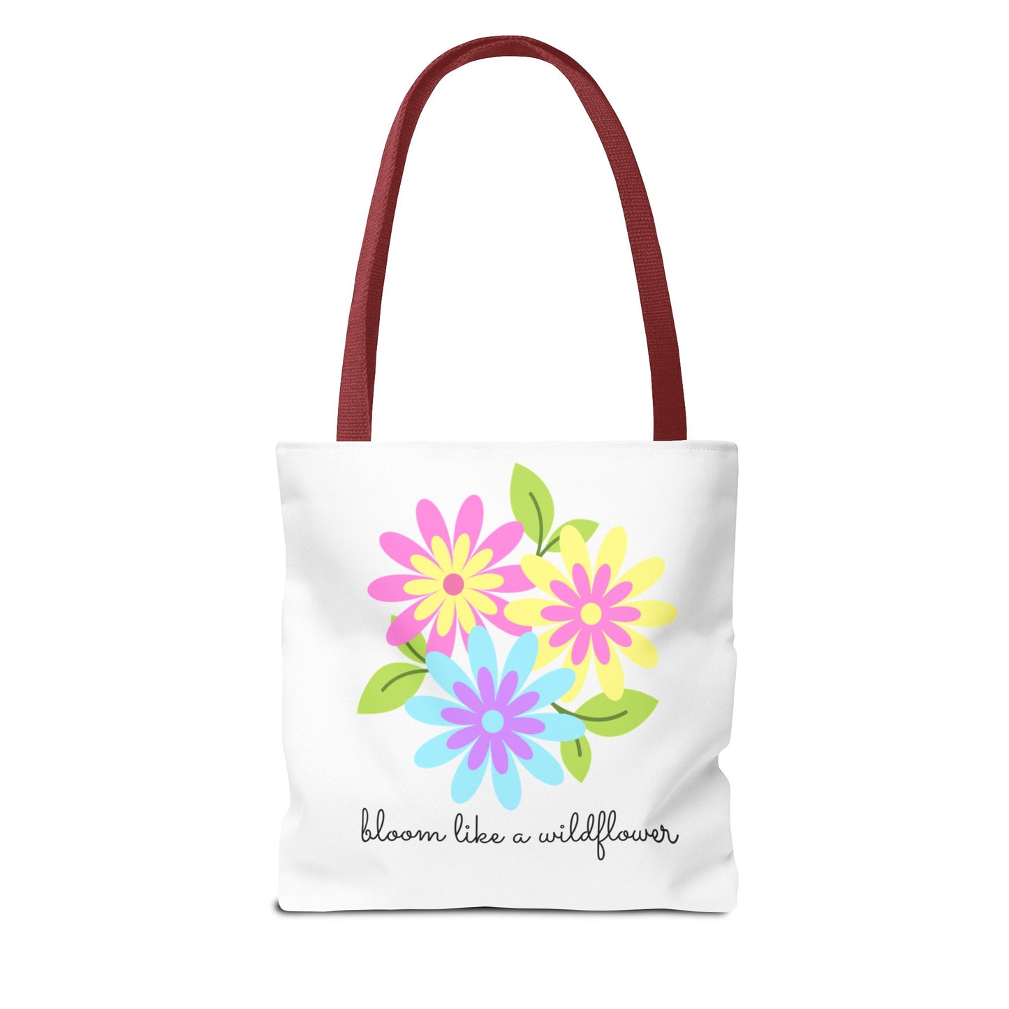 Bloom Like A Wildflower - Tote Bag - 10196