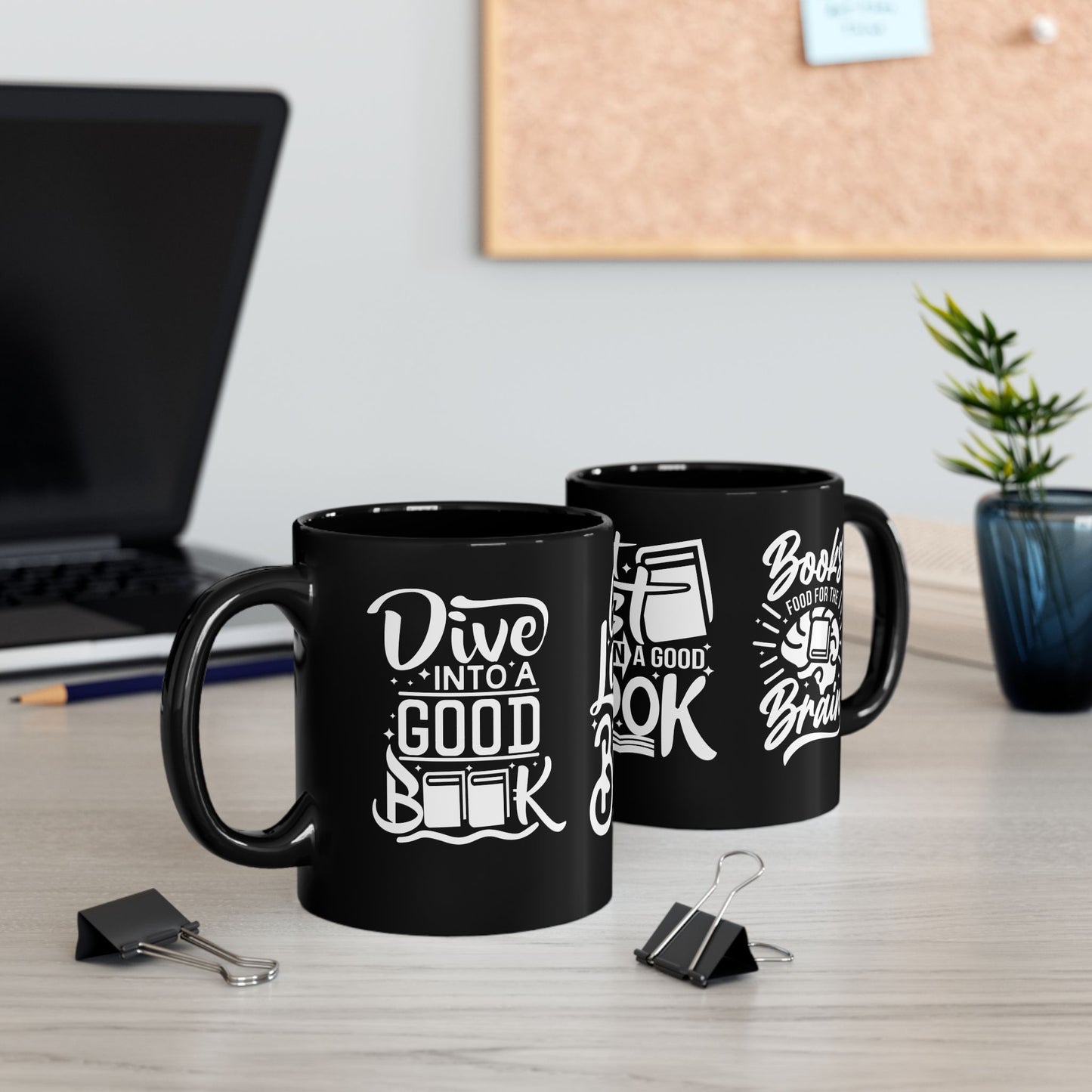 Get Lost in A Good Book - Black Mug (11oz, 15oz) - 10689