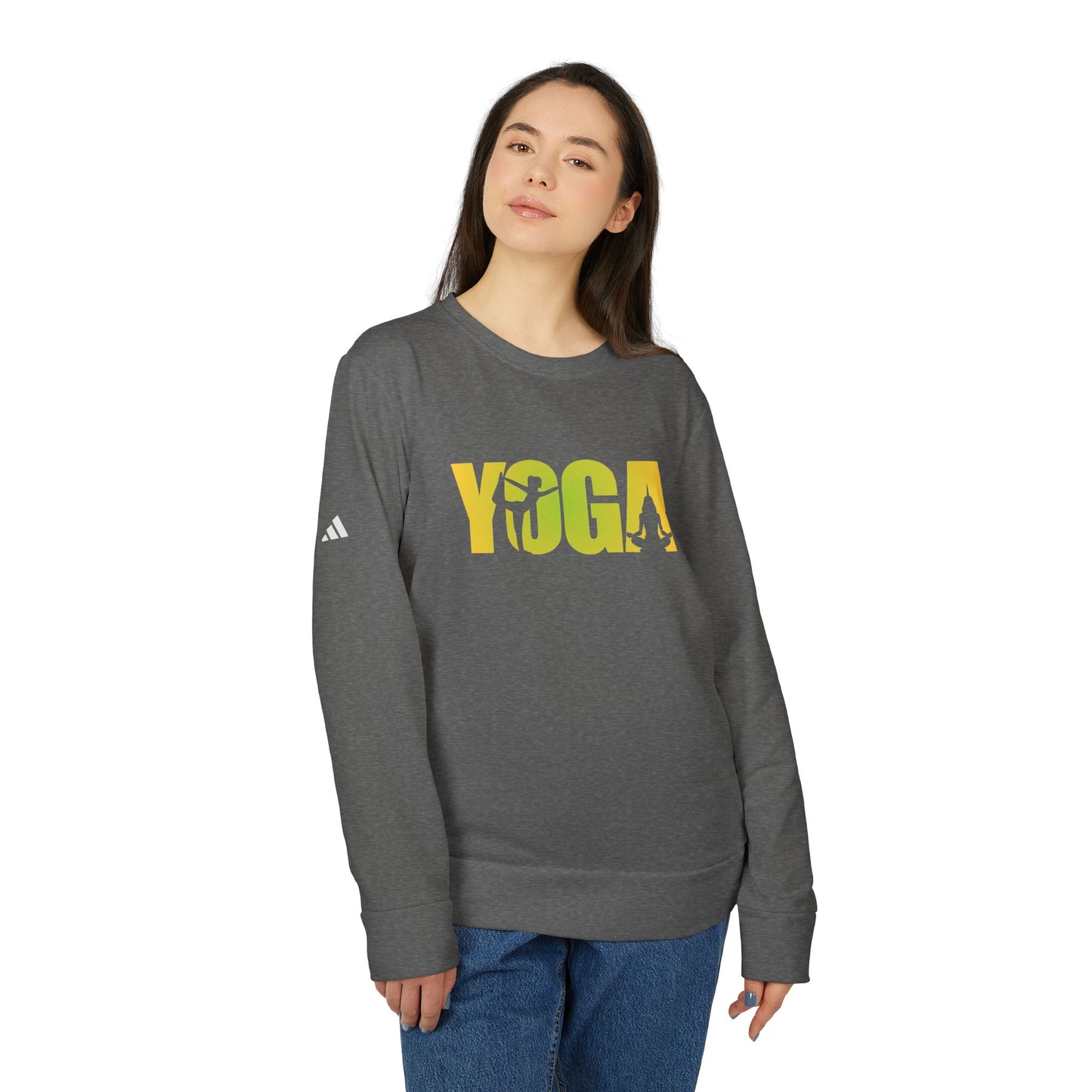 Yoga - Adidas Unisex Fleece Crewneck Sweatshirt