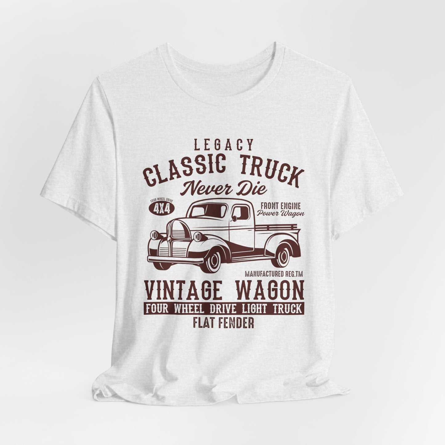 Legacy Classic Truck Never Die - Unisex Jersey Short Sleeve Tee - 12898