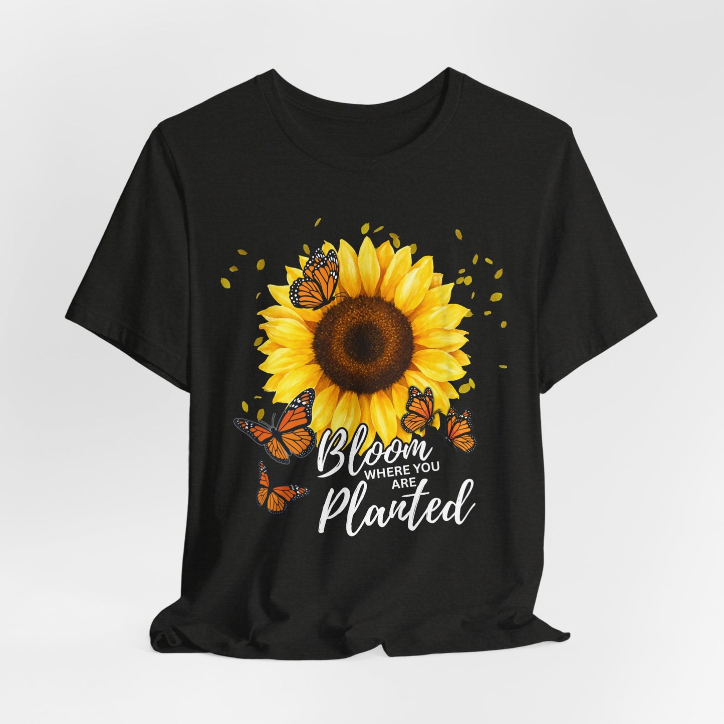 Sunflower Bloom Where You Are Planted Tee - 14920