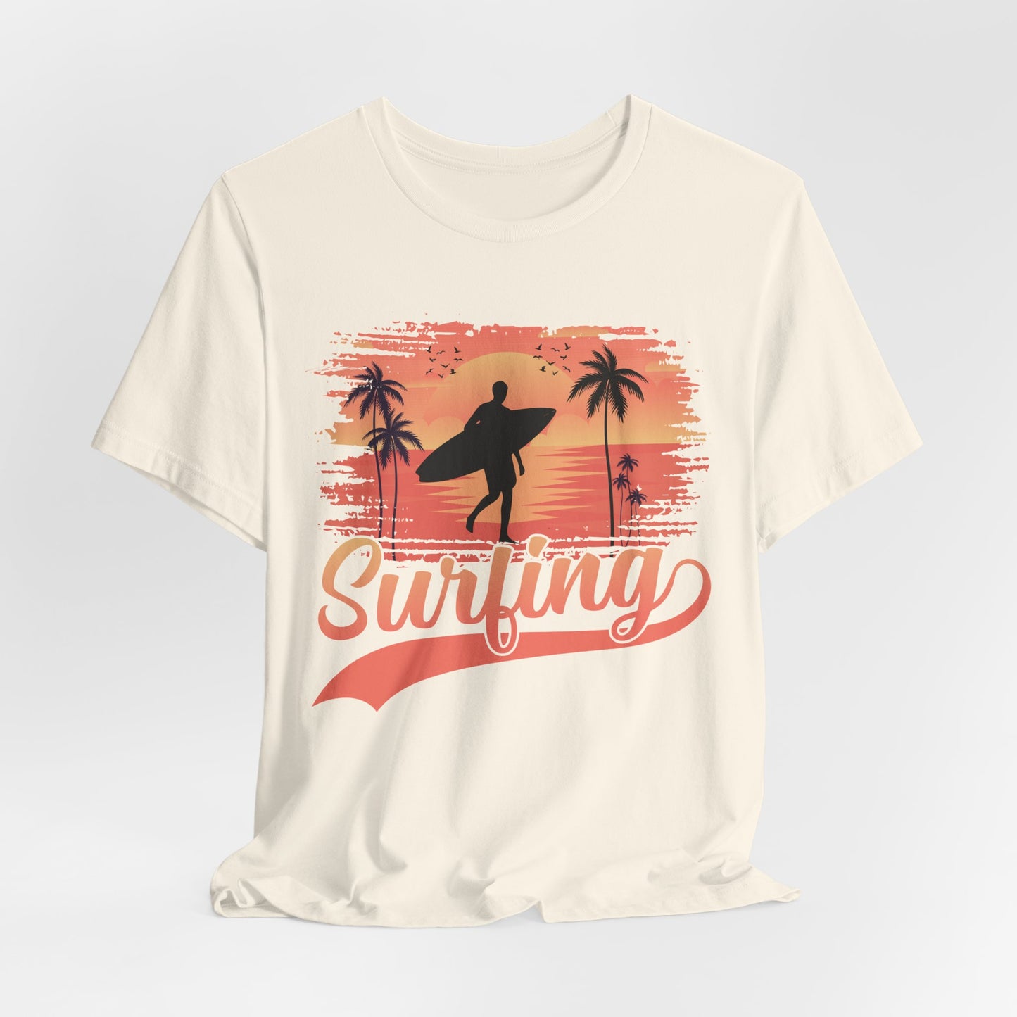 Surfing - Unisex Jersey Short Sleeve Tee - 13245