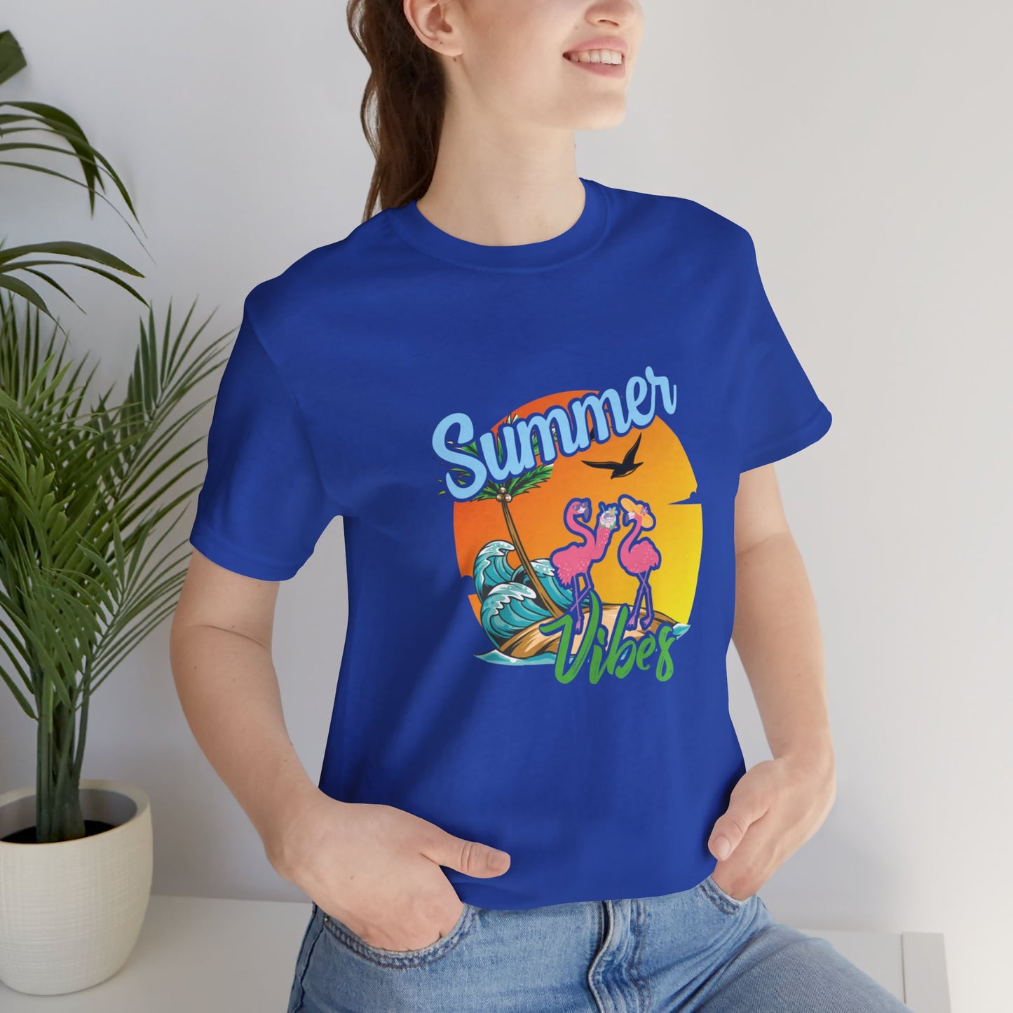 Summer Vibes - Unisex Jersey Short Sleeve Tee