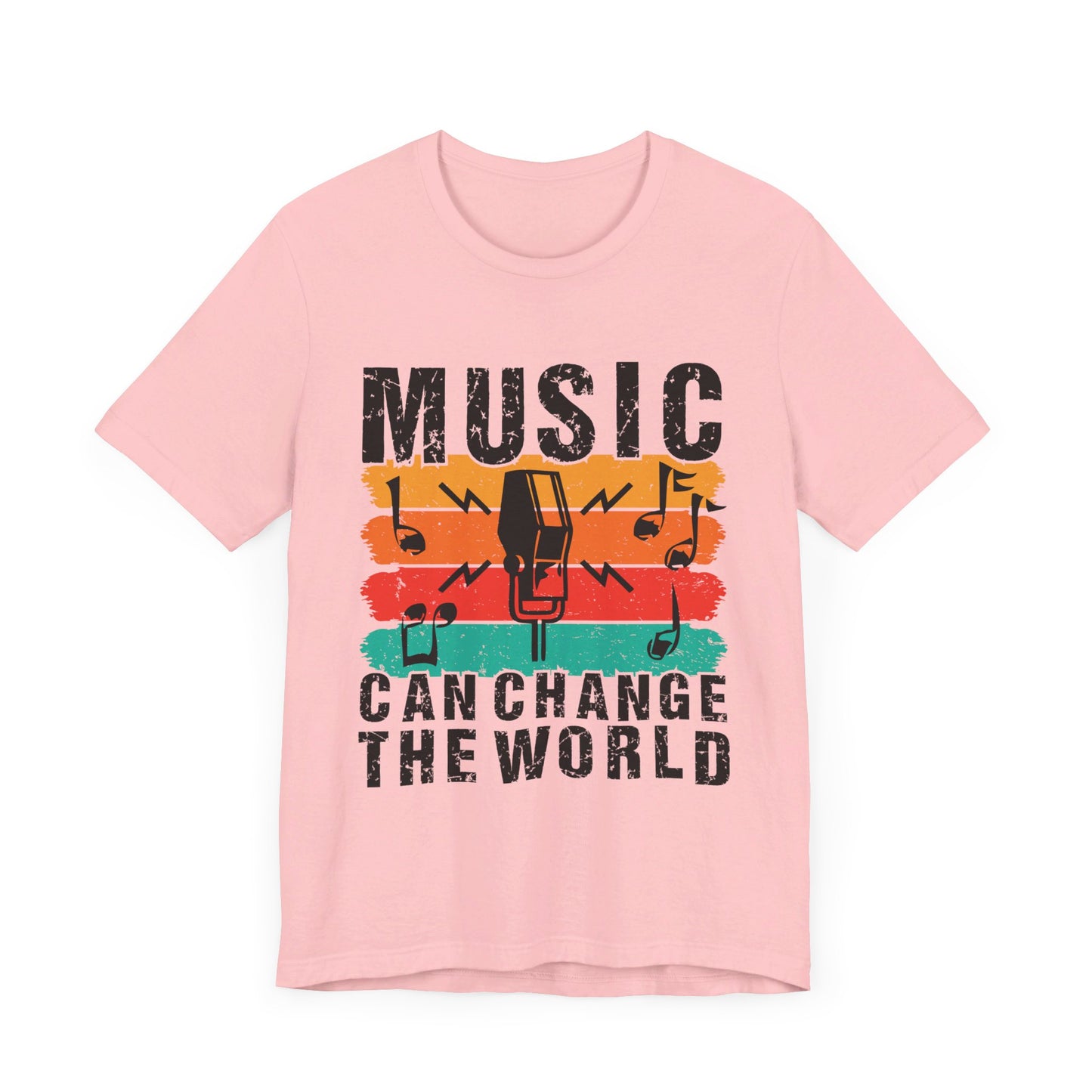 Music Can Change The World - Unisex Jersey Short Sleeve Tee