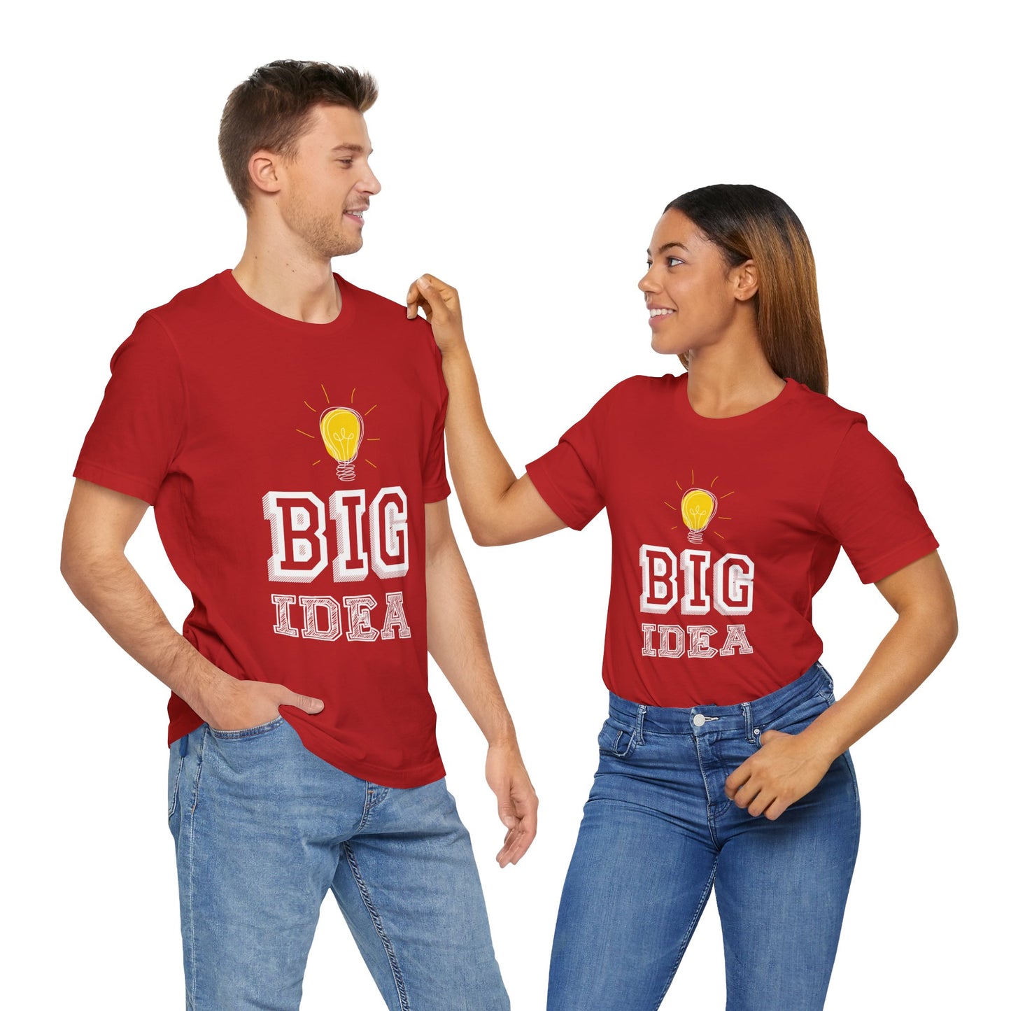 Motivational: Big Idea - Unisex Jersey Short Sleeve Tee