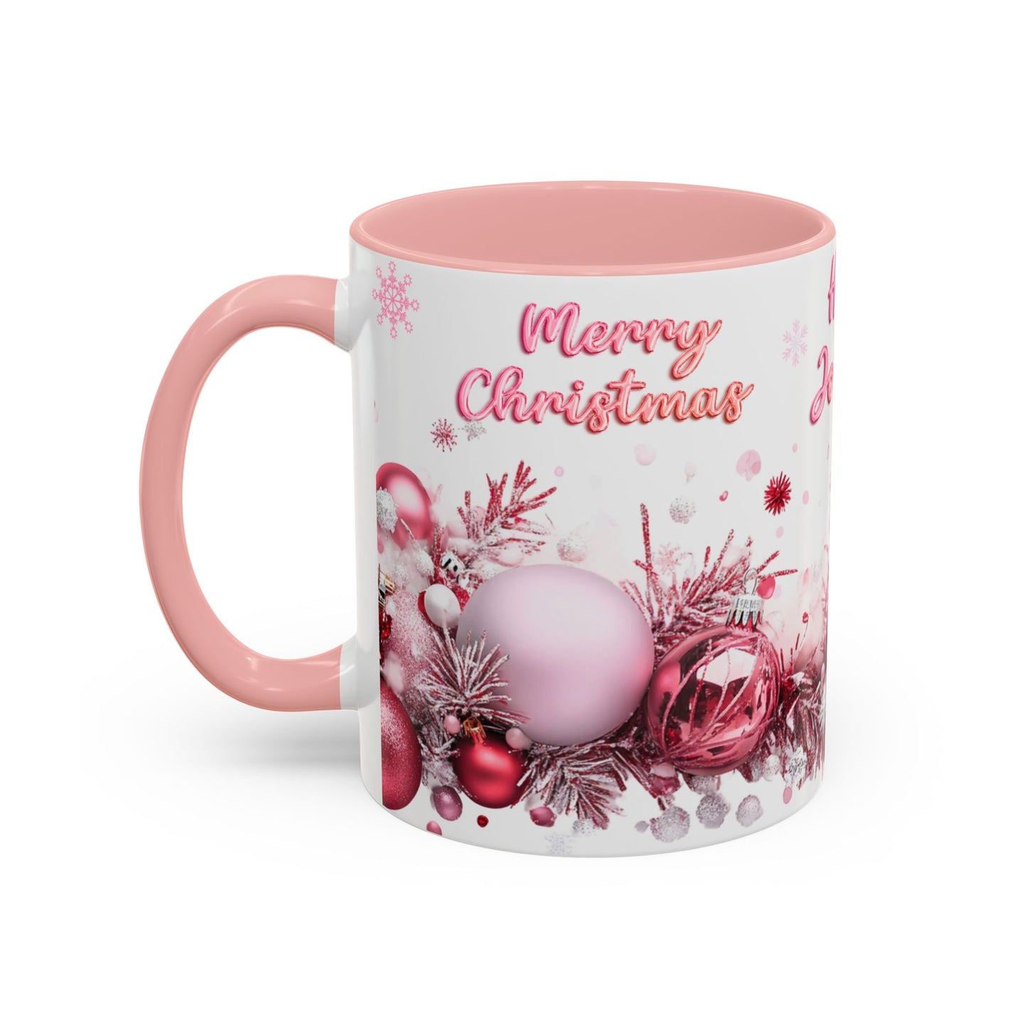 Holly Jolly - Accent Coffee Mug (11, 15oz)