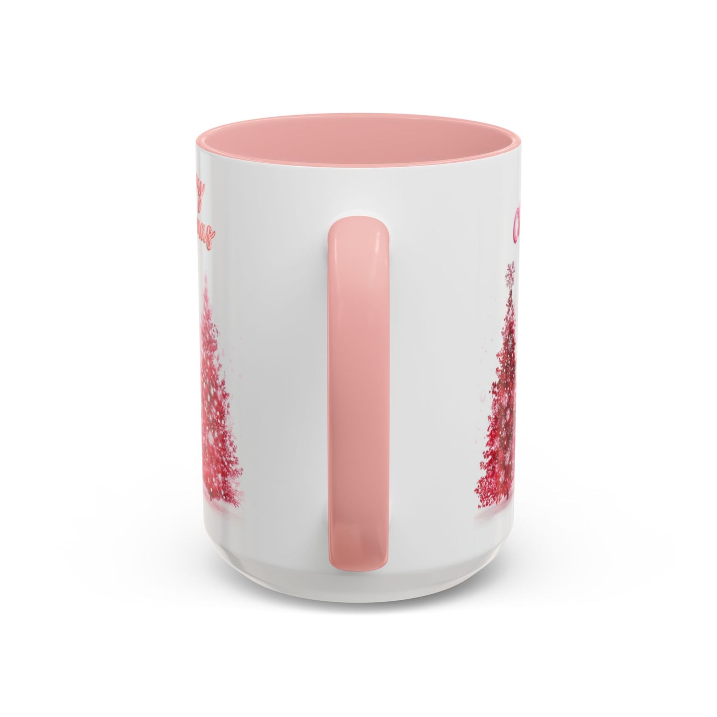 Pink Christmas - Accent Coffee Mug (11, 15oz)