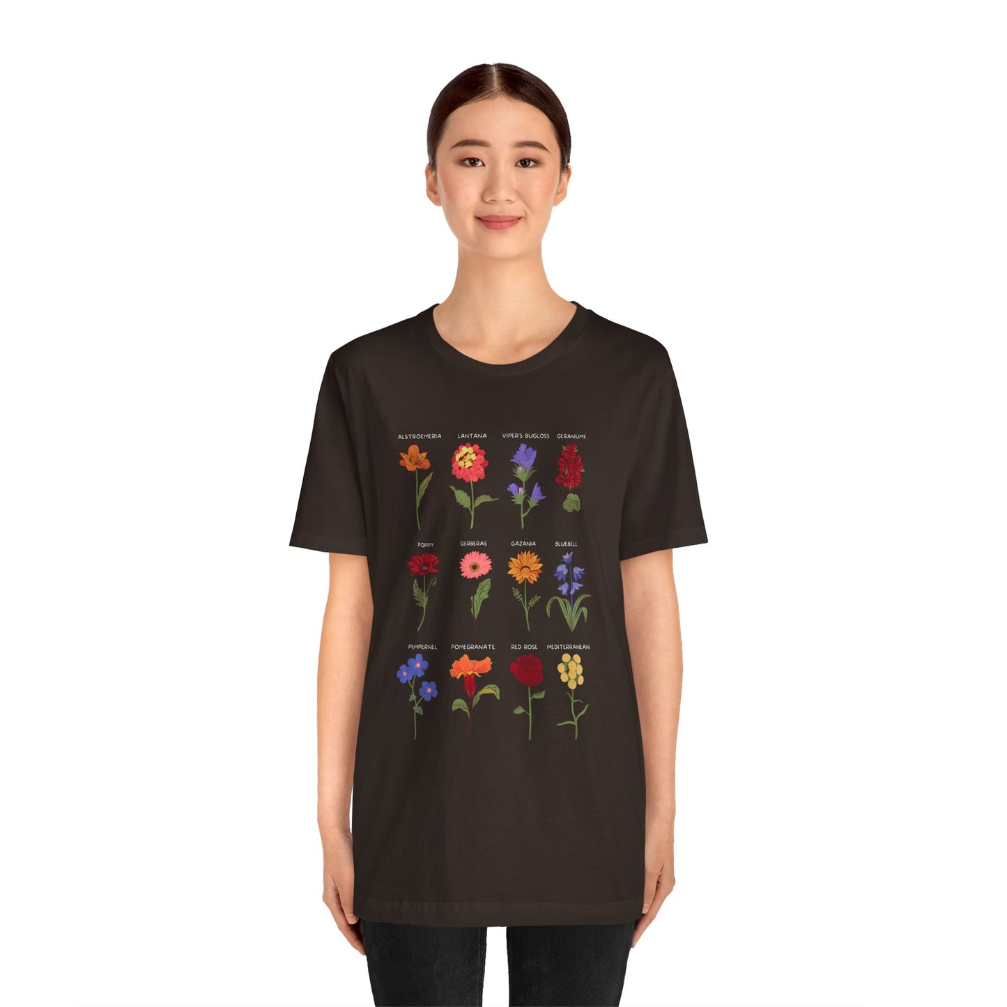 Summer Flowers - Unisex Jersey Short Sleeve Tee - 11568