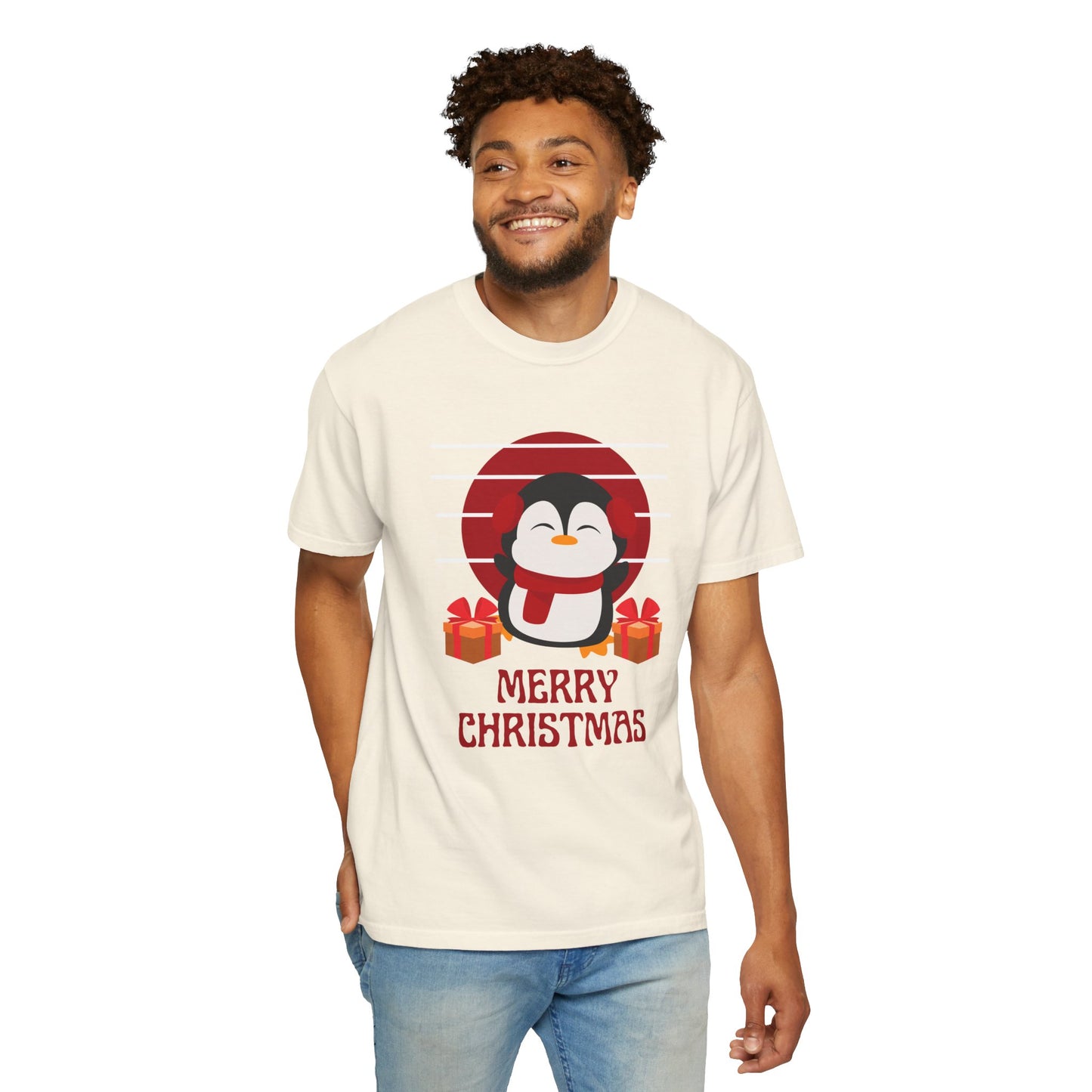 Merry Christmas - Unisex Garment-Dyed T-shirt