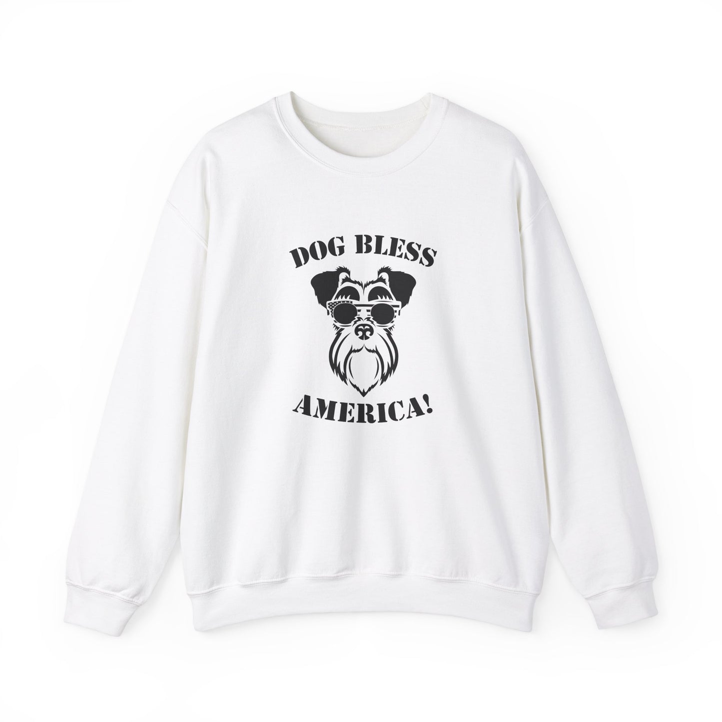 Dog Bless America! - Unisex Heavy Blend™ Crewneck Sweatshirt