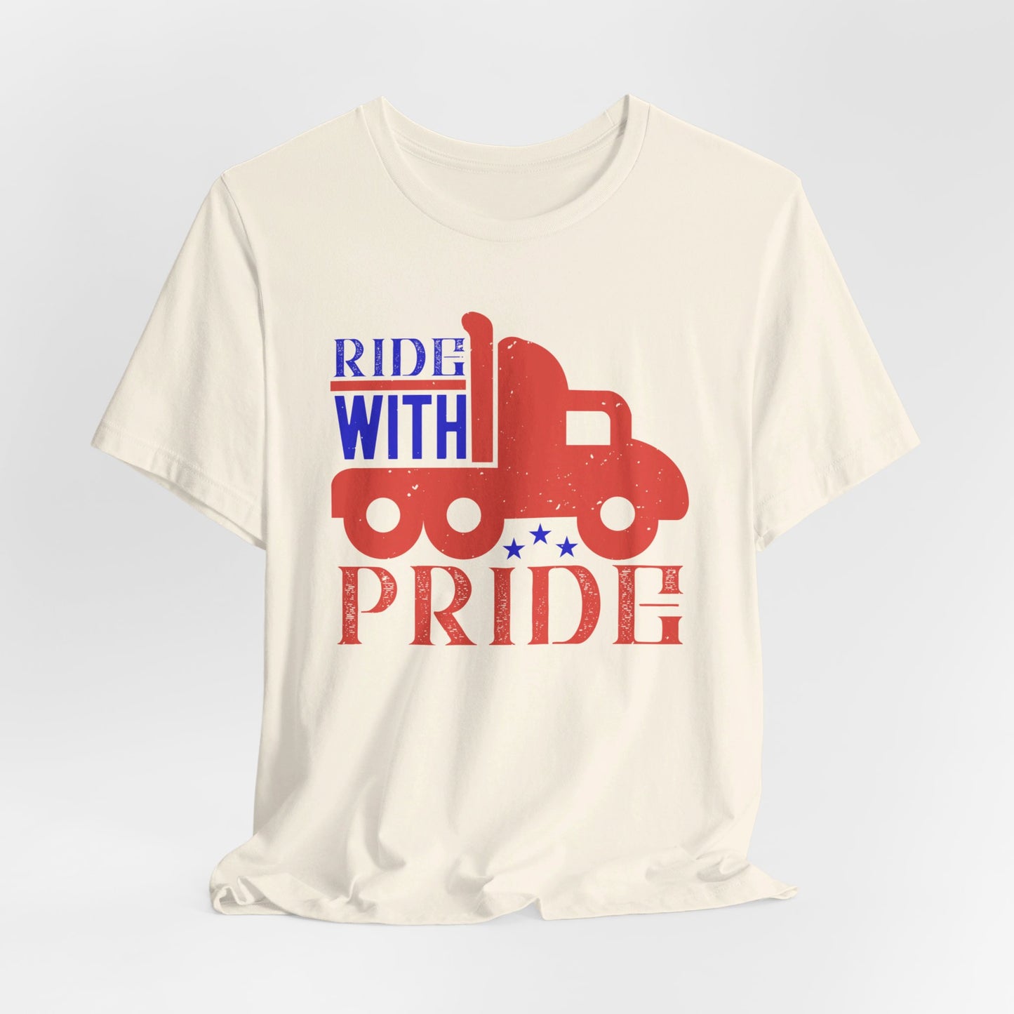 Ride With Pride - Unisex Jersey Short Sleeve Tee