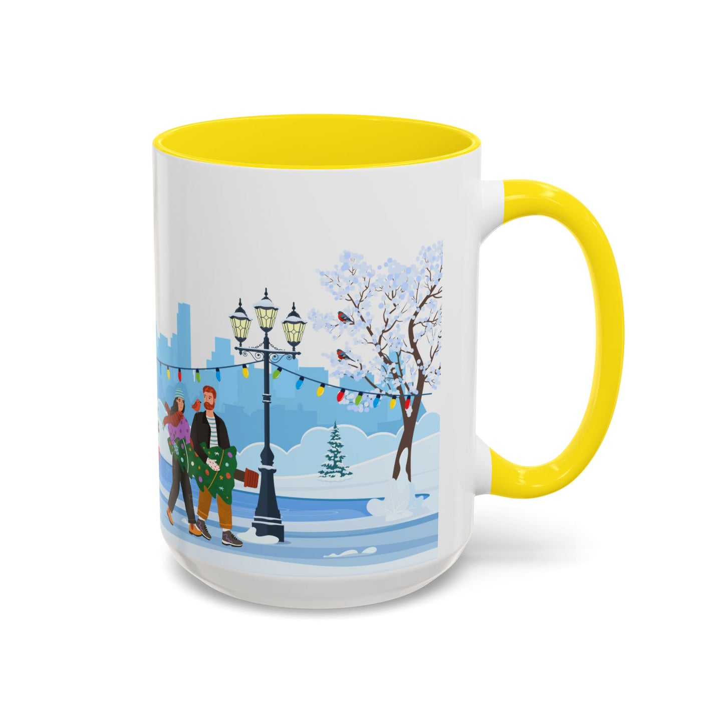 Christmas Street - Accent Coffee Mug (11, 15oz) - 10439