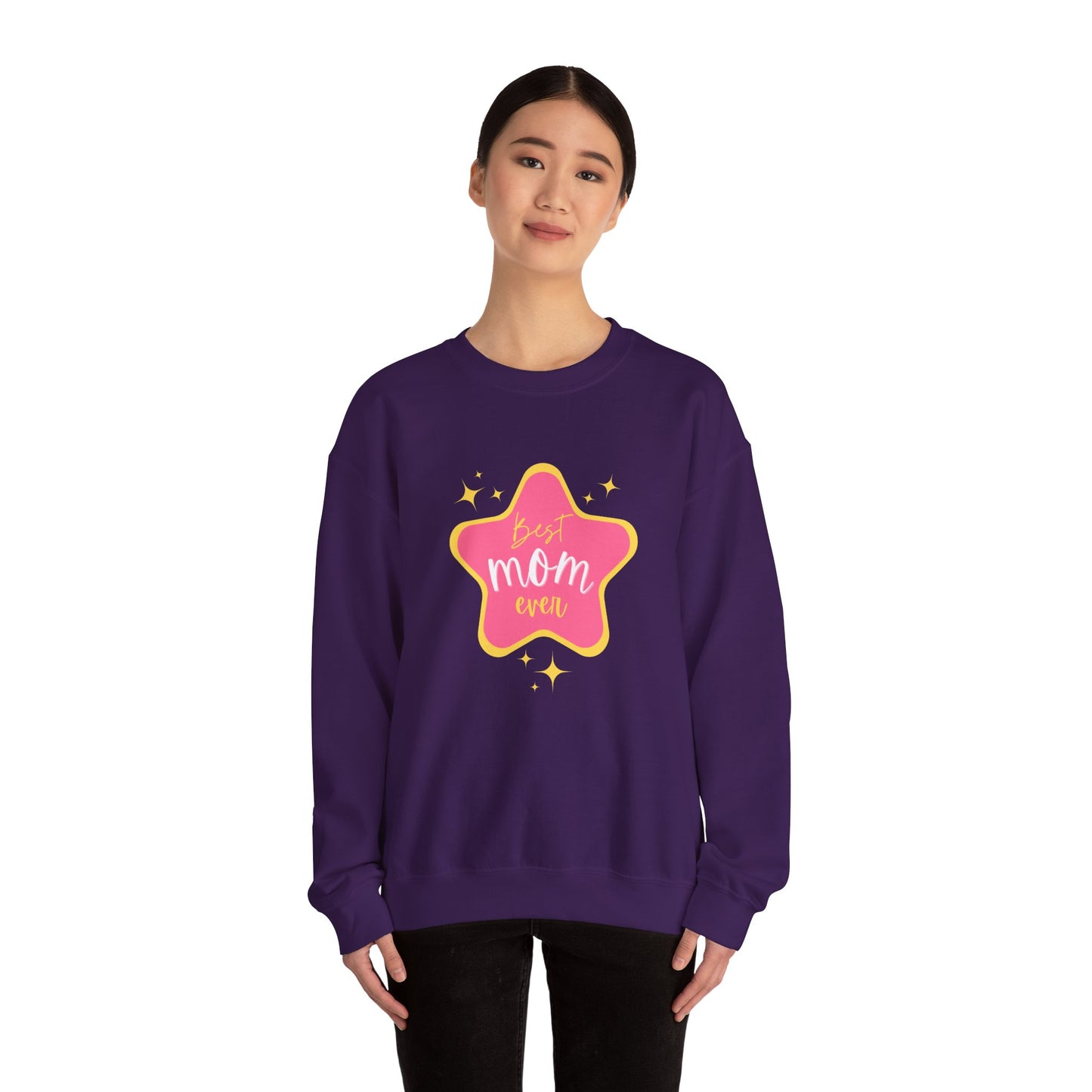Best Mom Ever - Unisex Heavy Blend™ Crewneck Sweatshirt - 11801