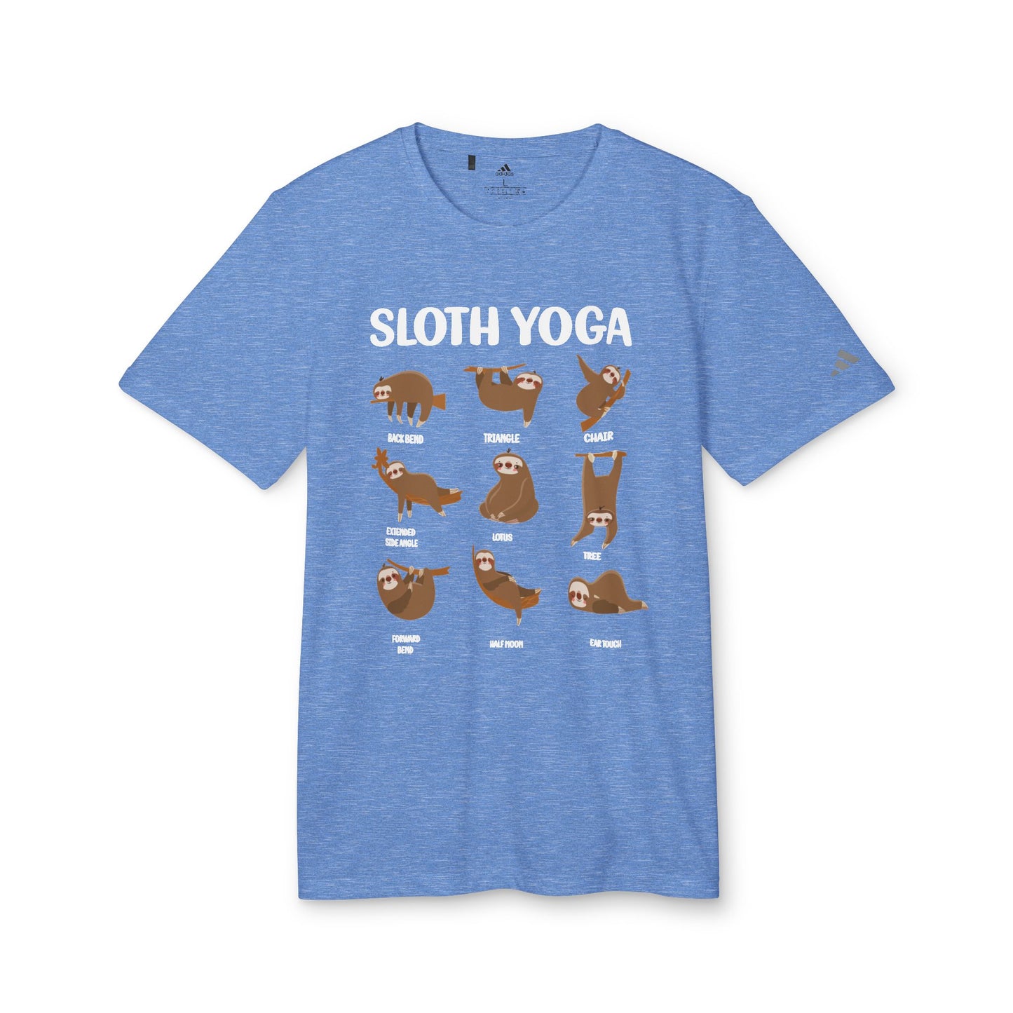 Sloth Yoga - Adidas Unisex Sport T-shirt - 12219