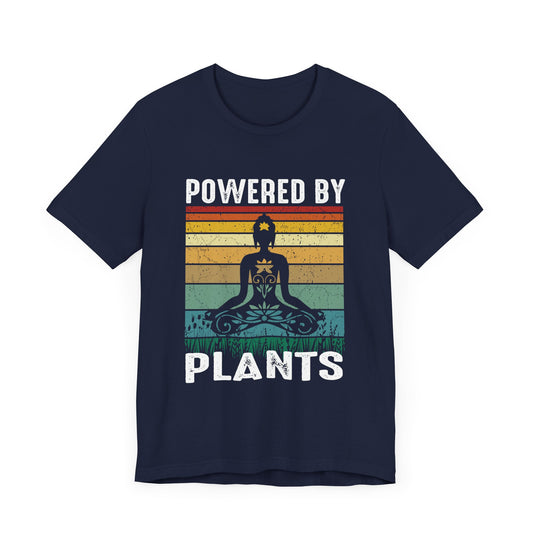 Yoga: Powered By Plants - Unisex Jersey Short Sleeve Tee