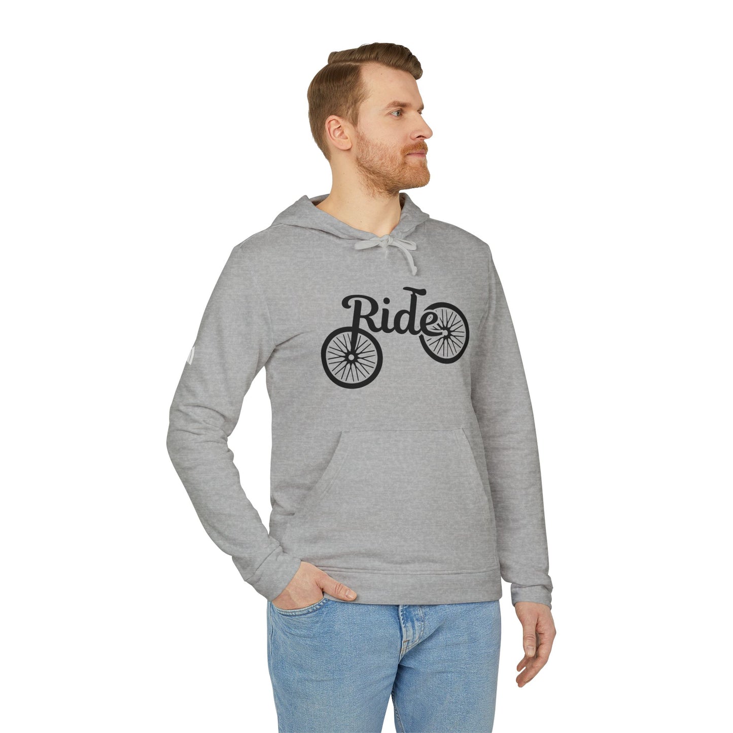 Bicycle Ride - Adidas Unisex Fleece Hoodie