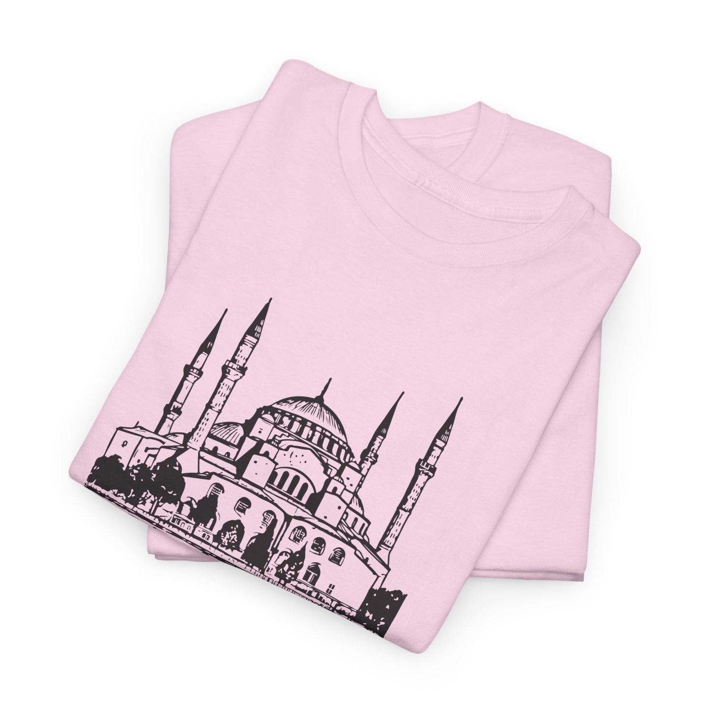 Istanbul Unisex Heavy Cotton Tee - Travel Inspired Apparel - 12007