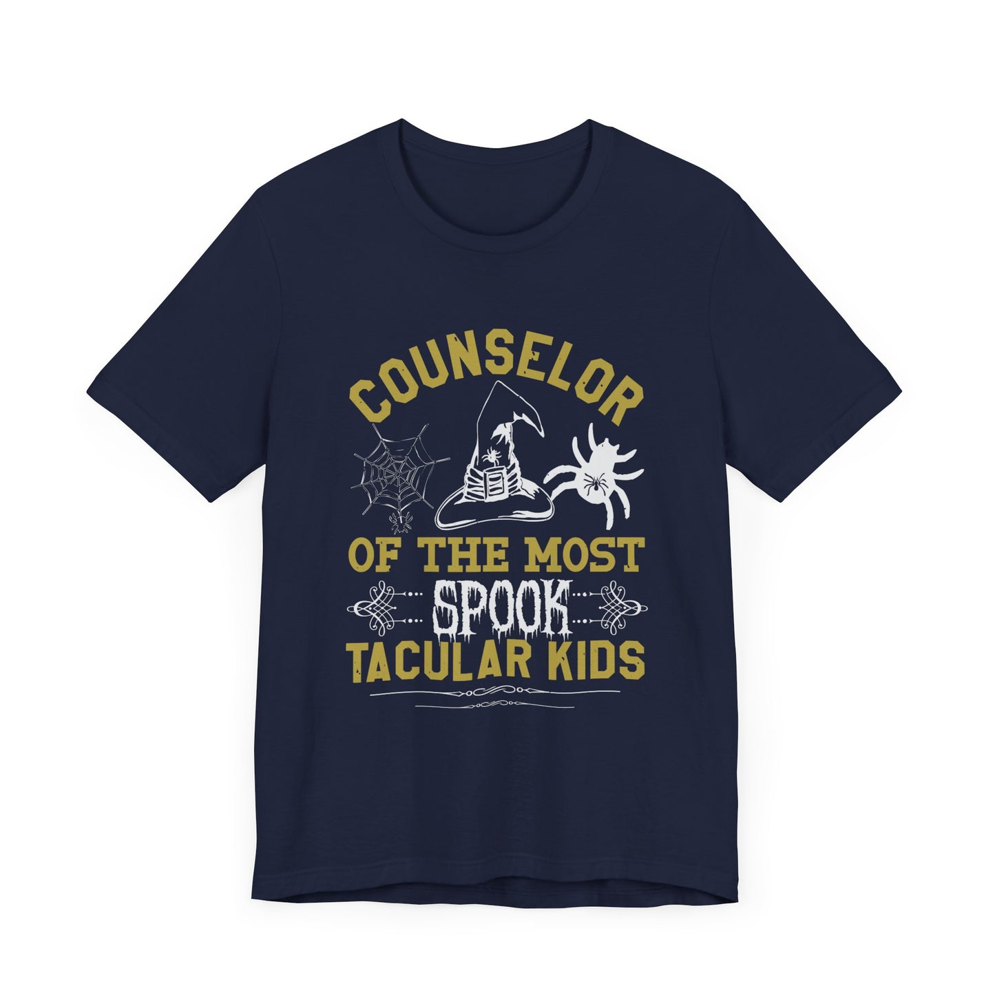 Halloween: counselor of the Most Spook-Tacular Kids - Unisex Jersey Short Sleeve Tee