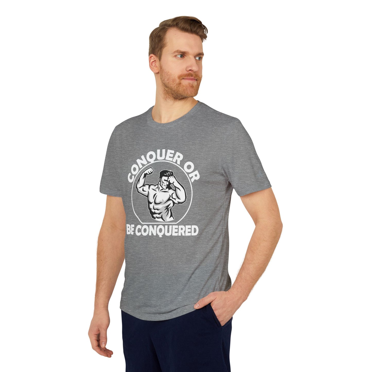 Conquer Or Be Conquered - Adidas Unisex Sport T-shirt - 10719