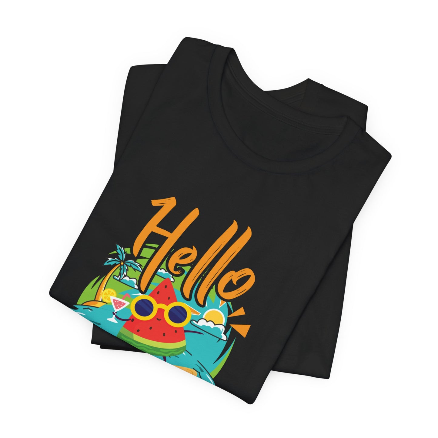 Hello Summer - Unisex Jersey Short Sleeve Tee