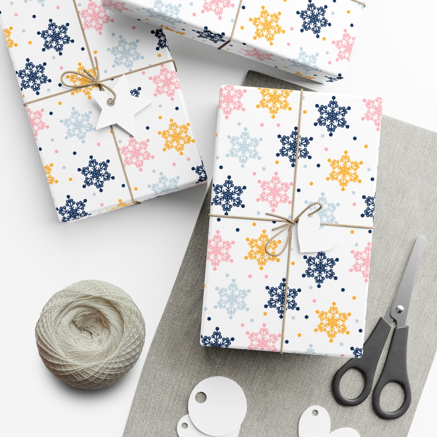 Snowflakes - Gift Wrap Papers - 10251