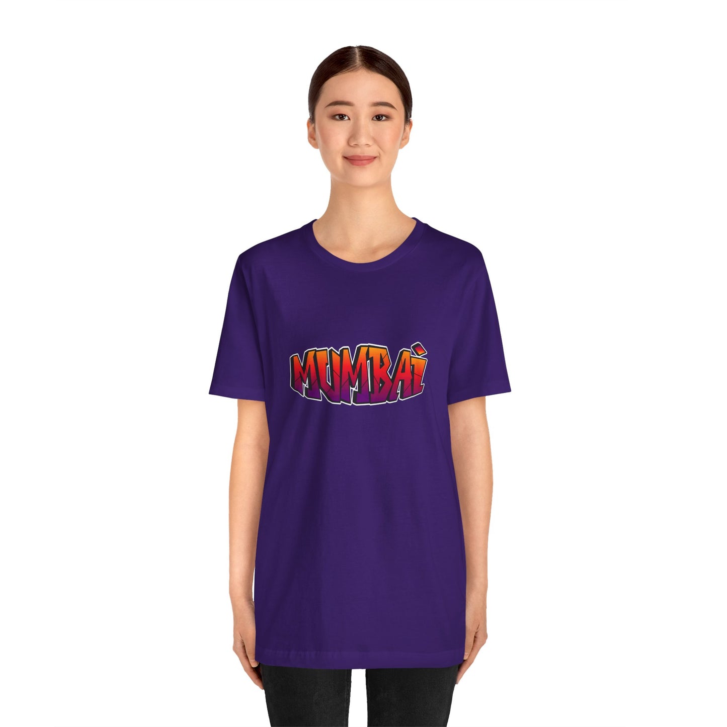 Mumbai Graphic Unisex Tee - Perfect for Tours and Casual Wear - 12043