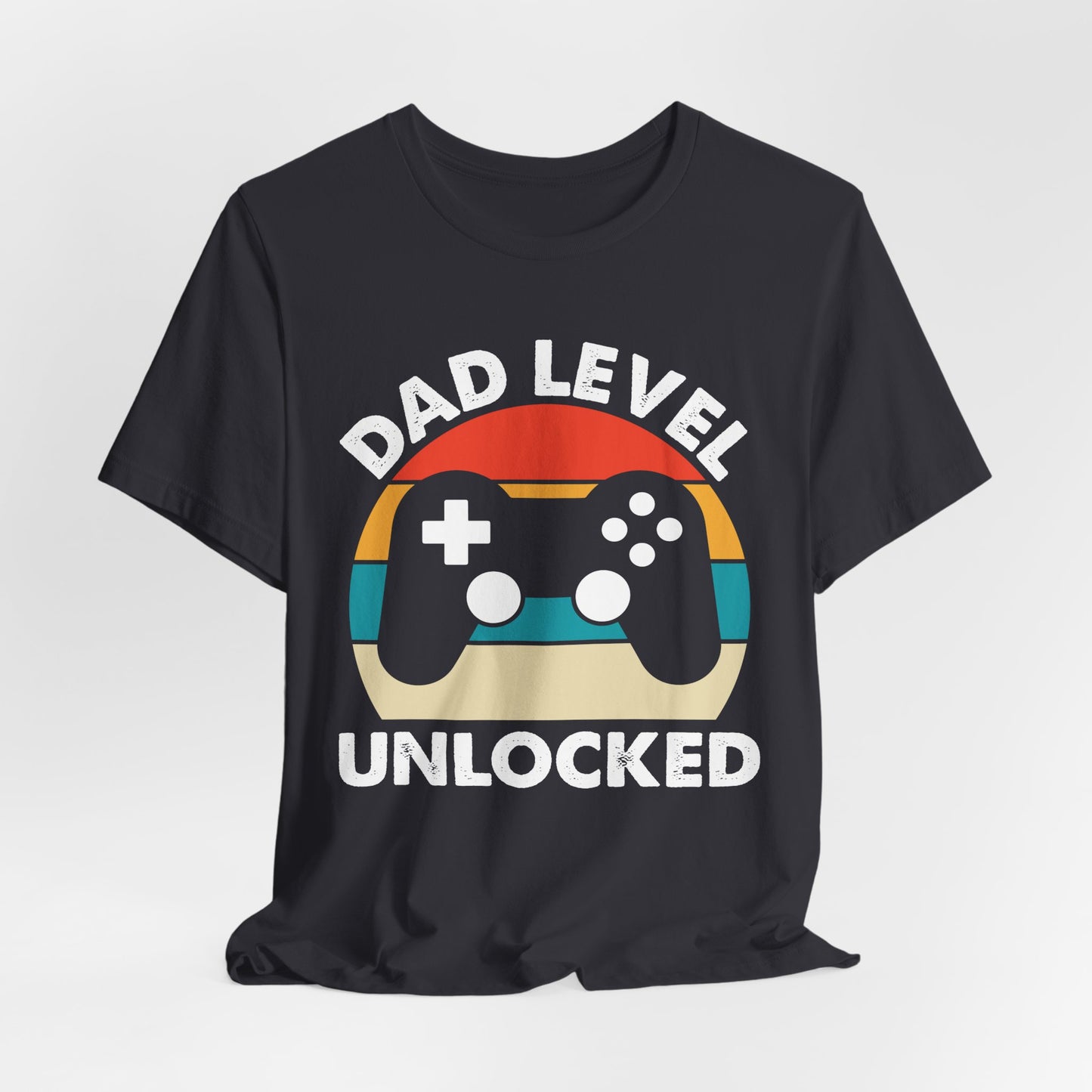 Dad Level Unlocked - Unisex Jersey Short Sleeve Tee - 13699