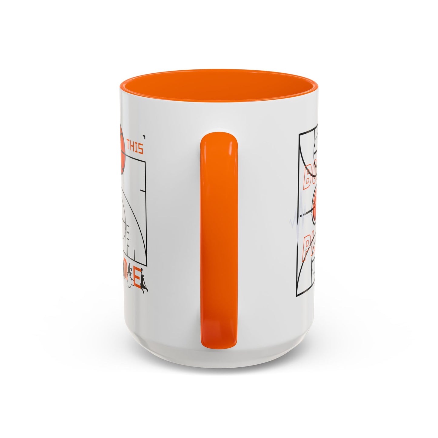 Basketball - Accent Coffee Mug (11, 15oz) - 10715