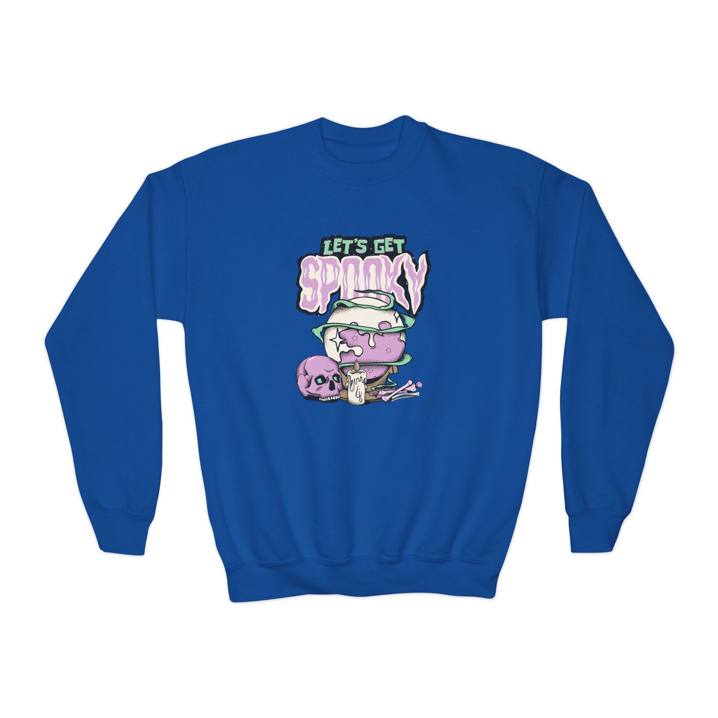 Let's Get Spooky - Youth Crewneck Sweatshirt