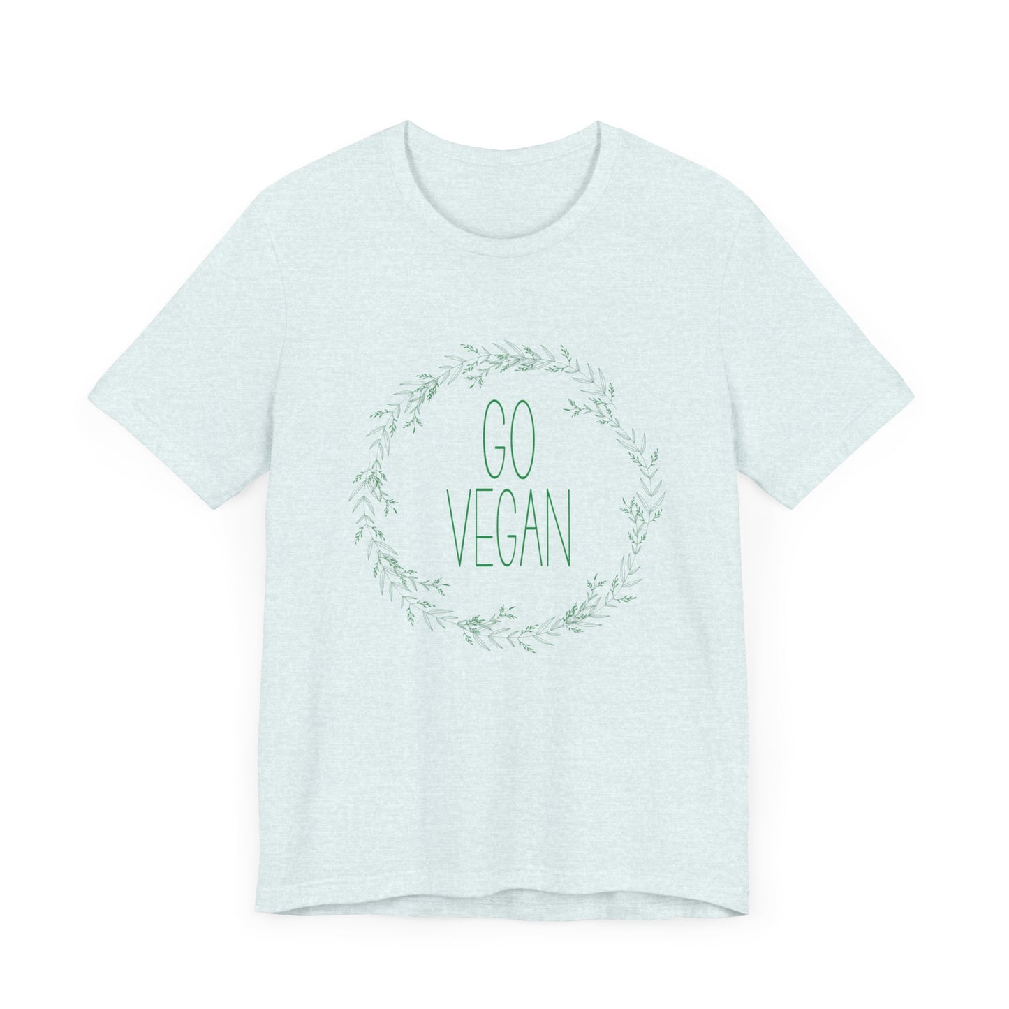 Go Vegan - Unisex Jersey Short Sleeve Tee