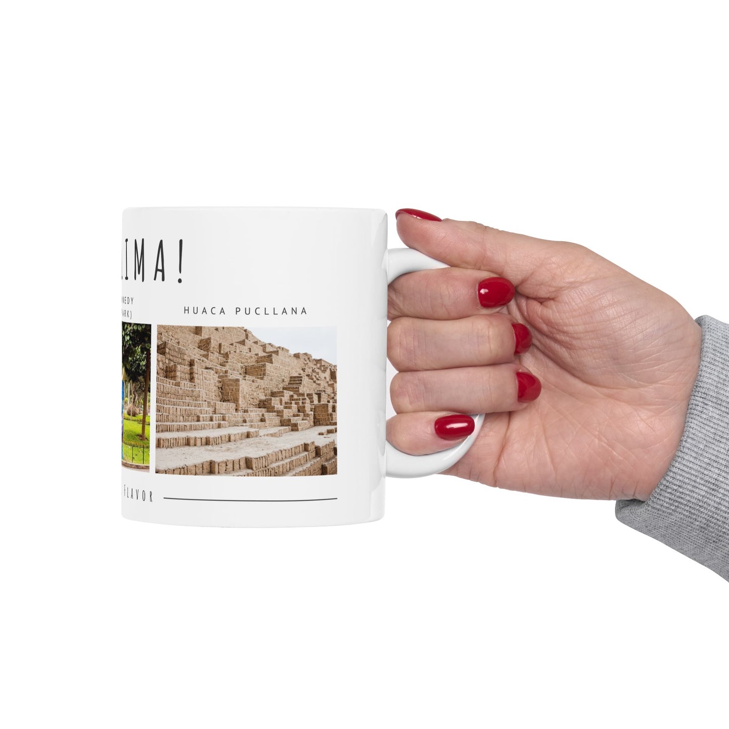 Hello Lima! Ceramic Mug - 11oz & 15oz | Travel Gift, Art & History Mug - 12028
