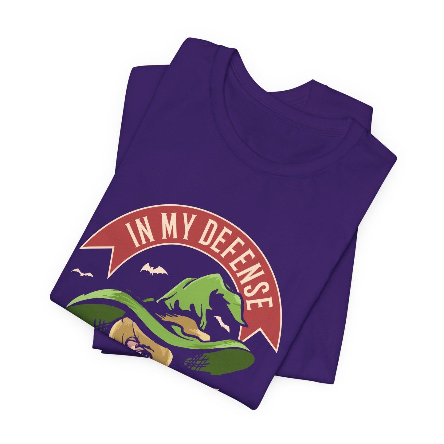 Halloween: In My Defense, The Moon Was Full - Unisex Jersey Short Sleeve Tee - 12923