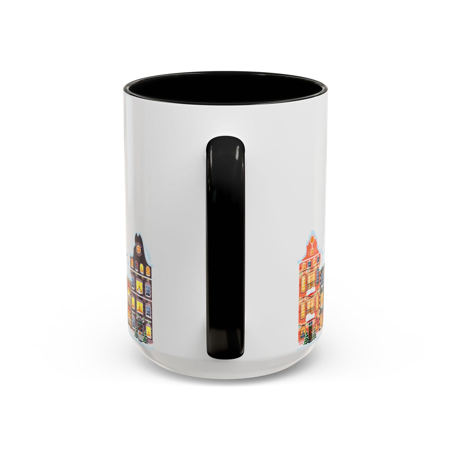 Christmas Houses - Accent Coffee Mug (11, 15oz) - 10438