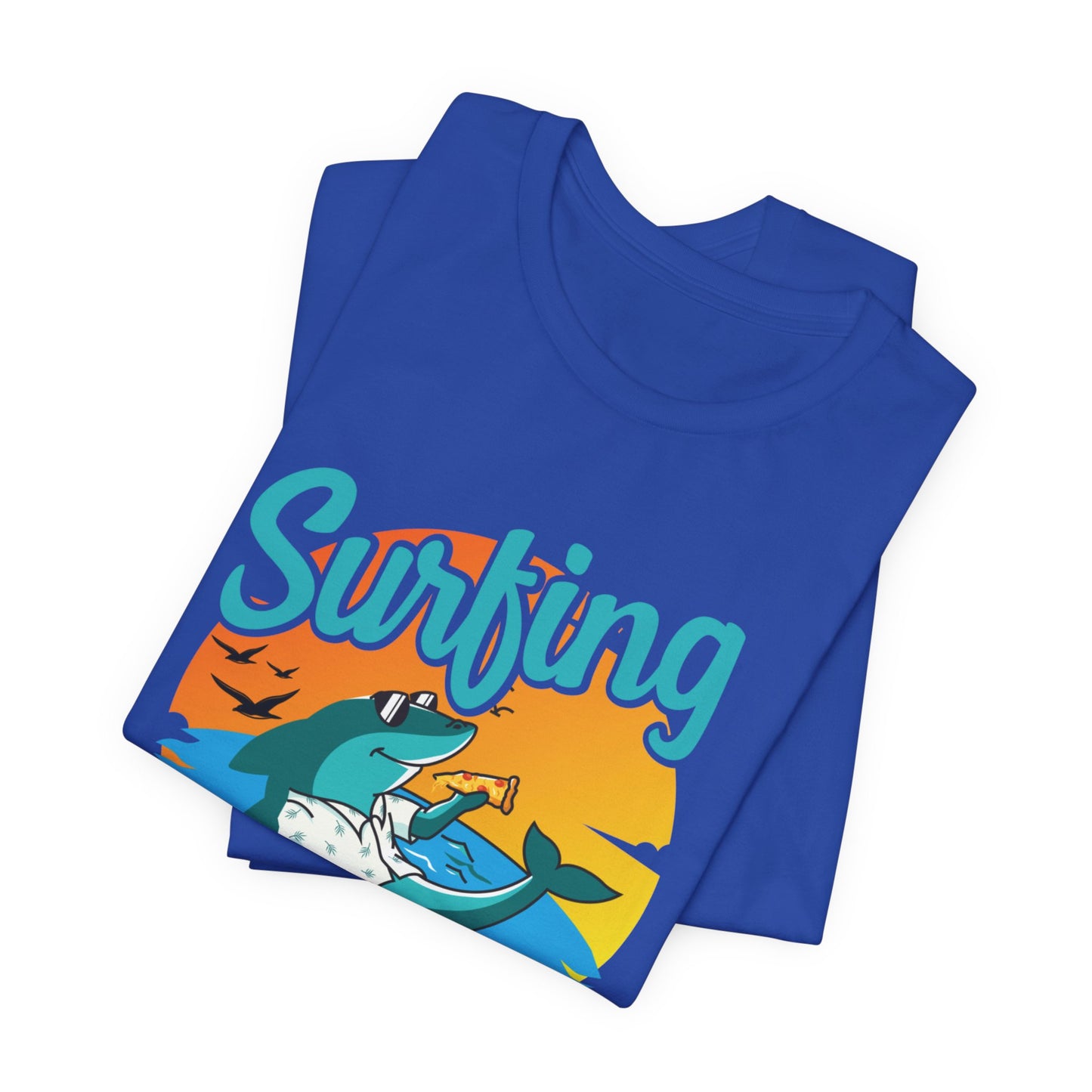 Surfing Paradise - Unisex Jersey Short Sleeve Tee - 13092