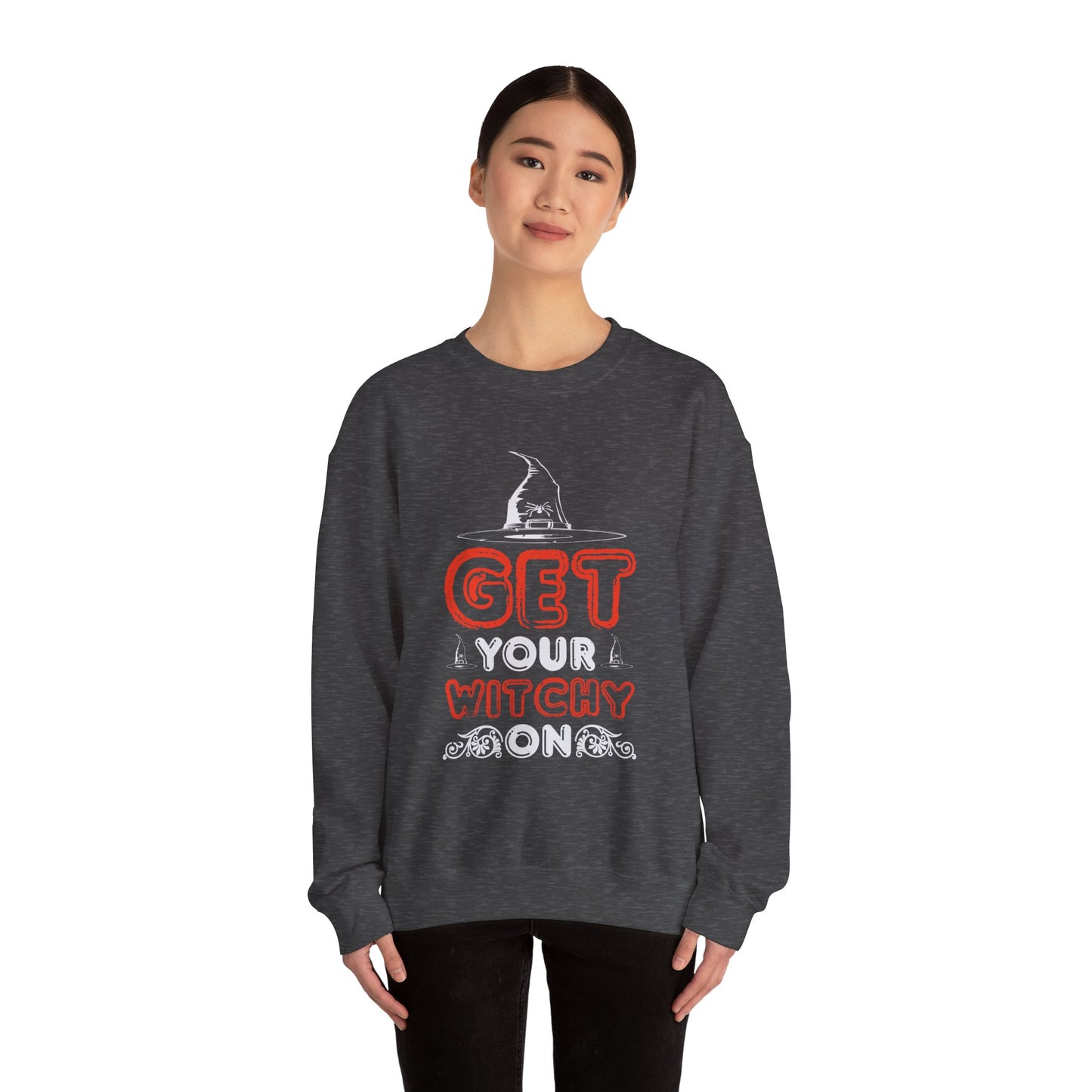 Get Your Witchy On - Unisex Heavy Blend™ Crewneck Sweatshirt