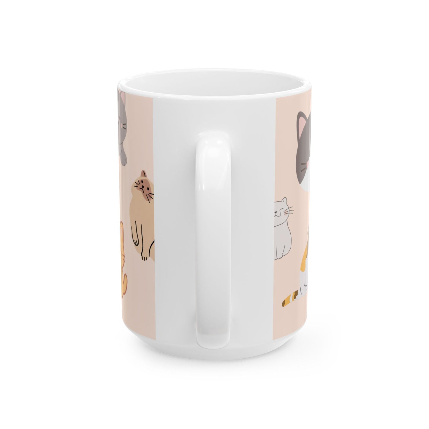 Cute Cats - Ceramic Mug, (11oz, 15oz) - 10903