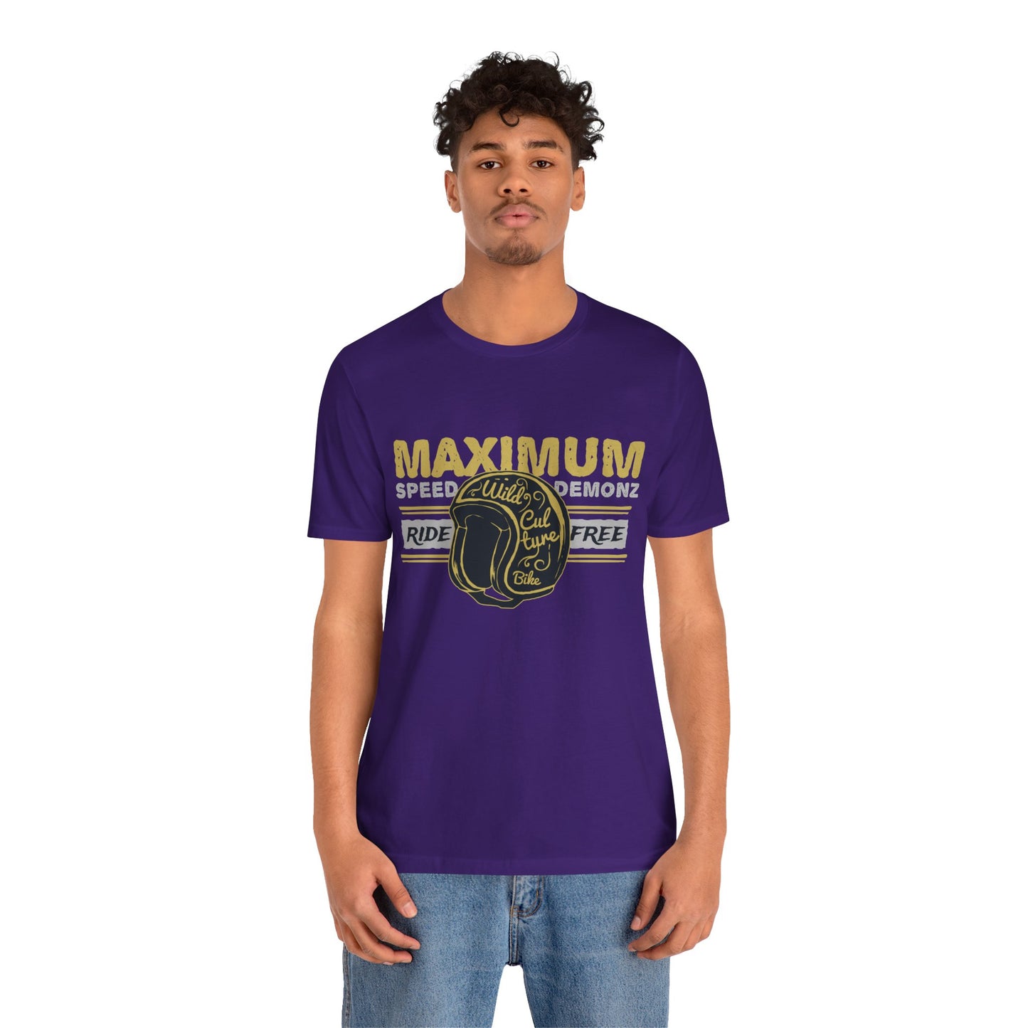 Maximum Speed Demonz  - Unisex Jersey Short Sleeve Tee - 13641