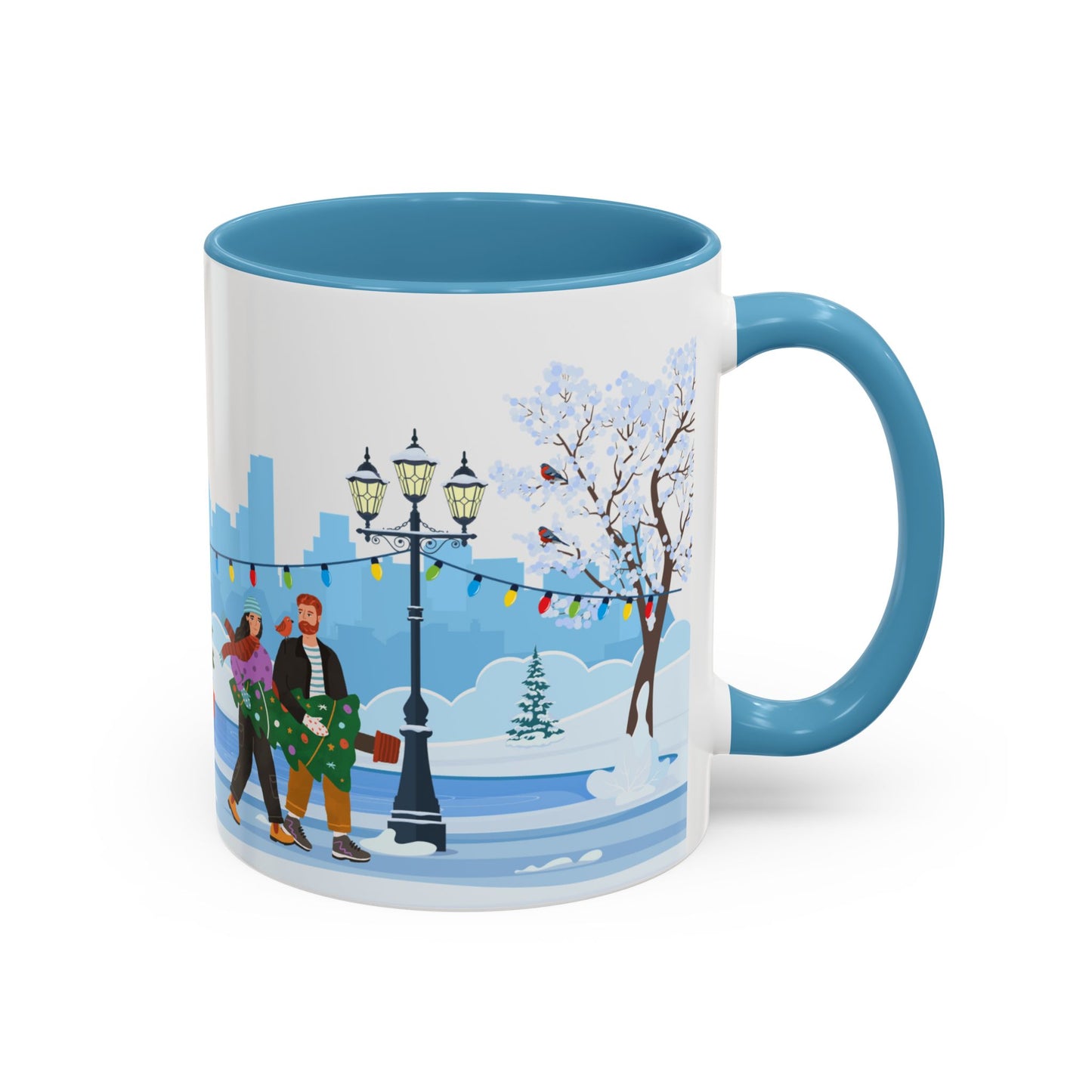 Christmas Street - Accent Coffee Mug (11, 15oz) - 10439