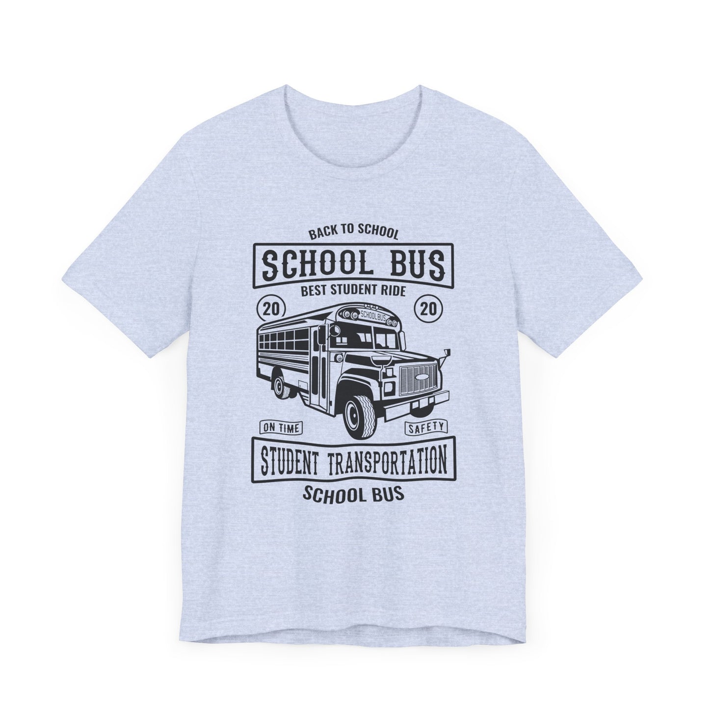 School Bus, Best Student Ride - Unisex Jersey Short Sleeve Tee - 12696