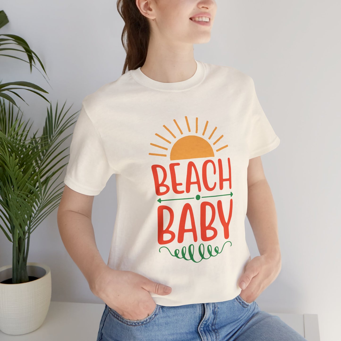 Beach Baby - Unisex Jersey Short Sleeve Tee - 13240