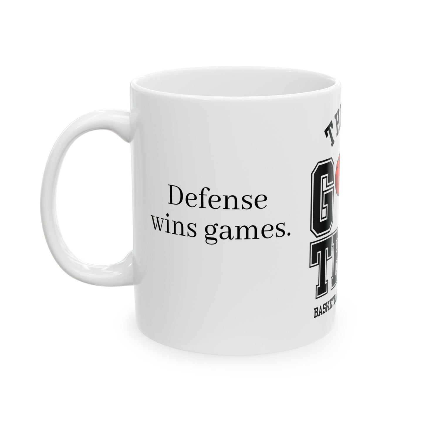 This is A Good Thing, Basketball is Lifestyle - Ceramic Mug, (11oz, 15oz) - 10717