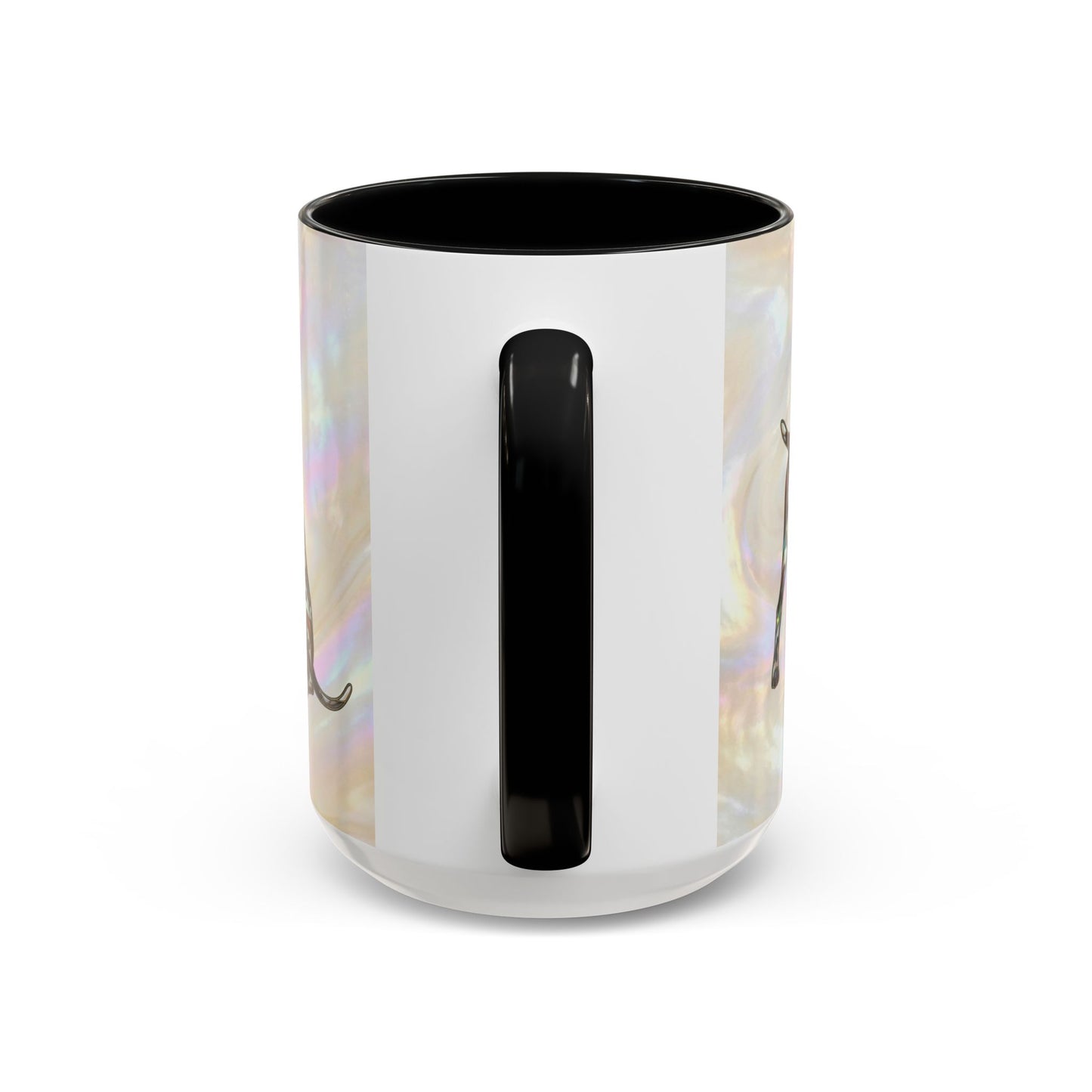 German Shorthaired Pointer Accent Coffee Mug — Stained Glass Design (11/15oz) - 14634