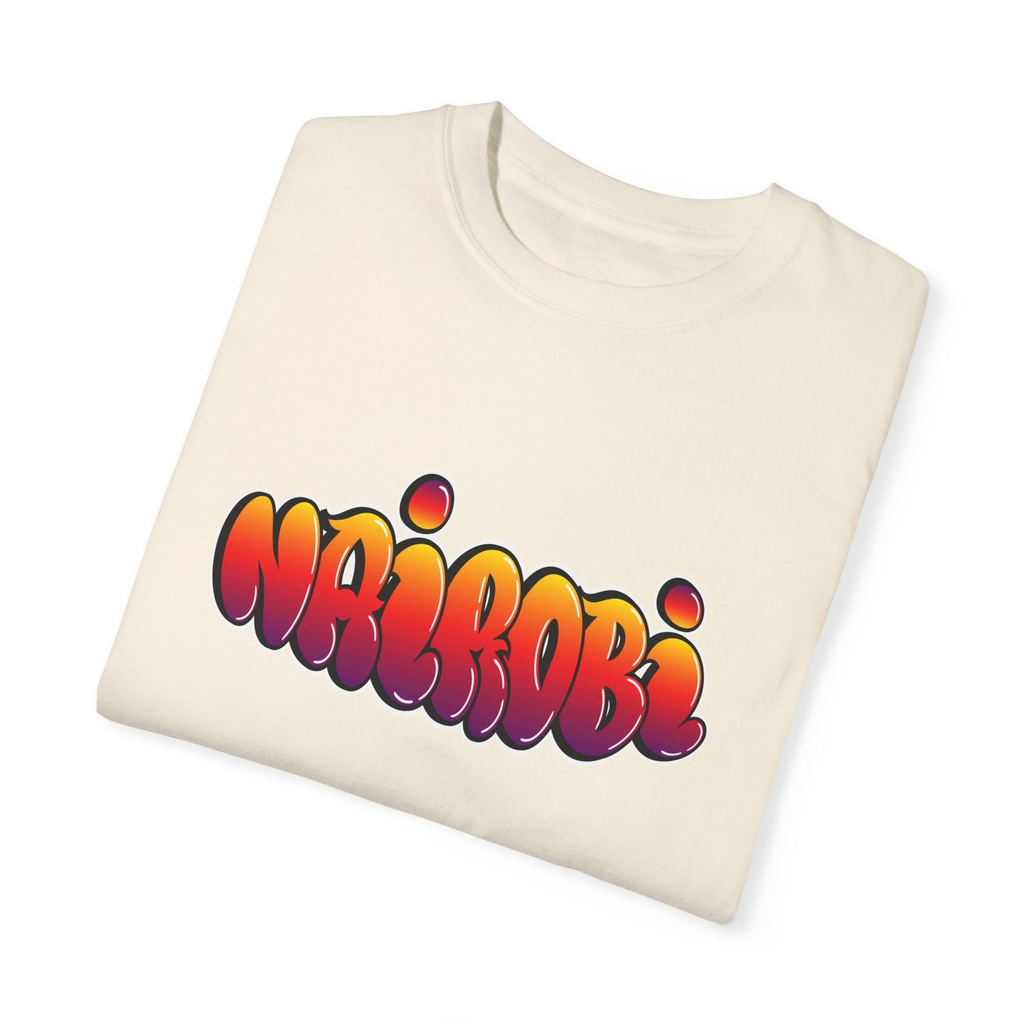 Nairobi Graphic T-Shirt - Unisex Garment-Dyed Tee - 12181