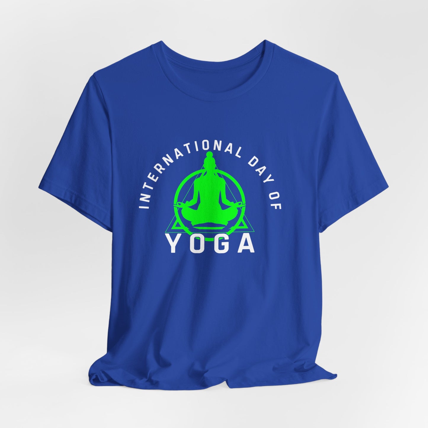 International Day Of Yoga - Unisex Jersey Short Sleeve Tee