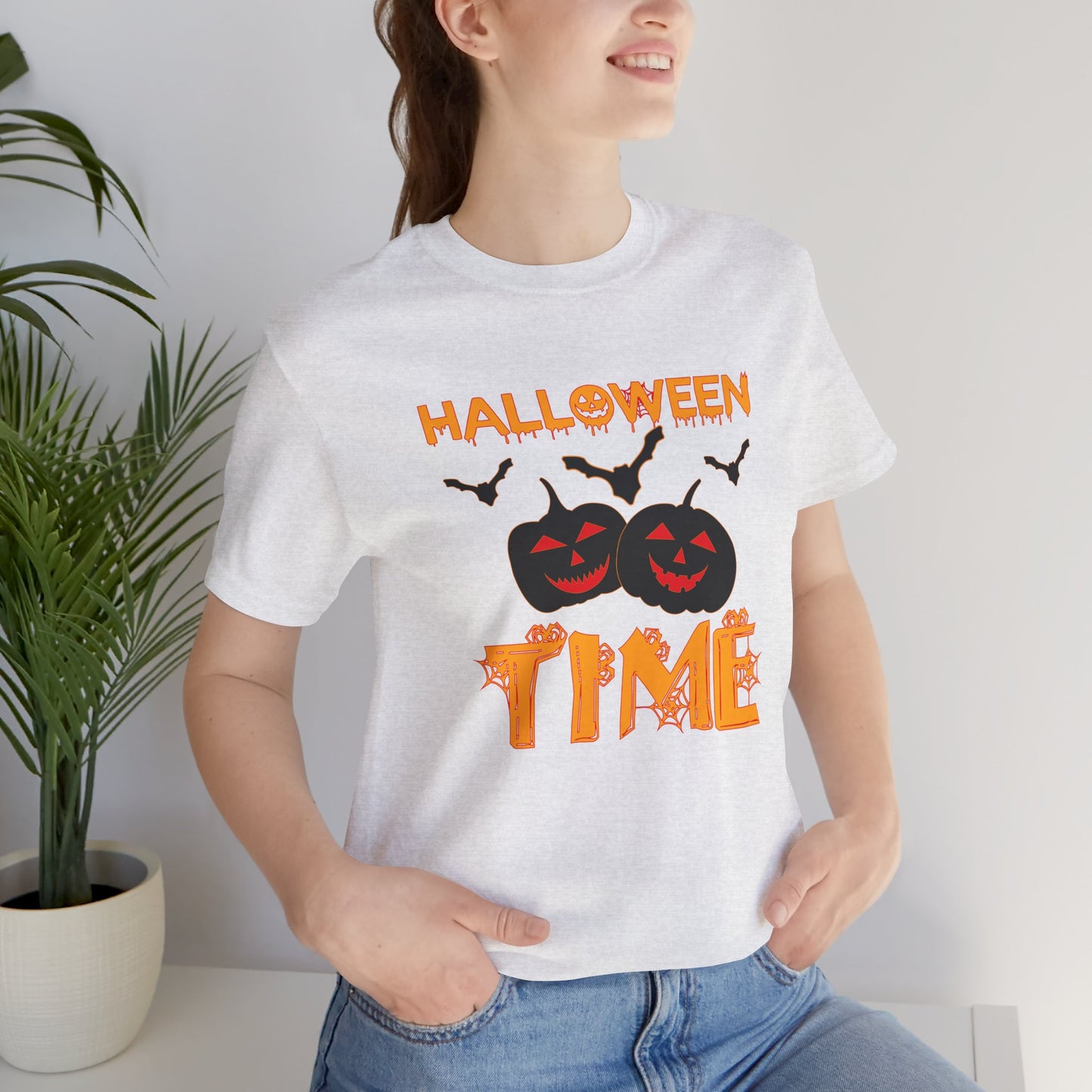 Halloween Time - Unisex Jersey Short Sleeve Tee - 12307