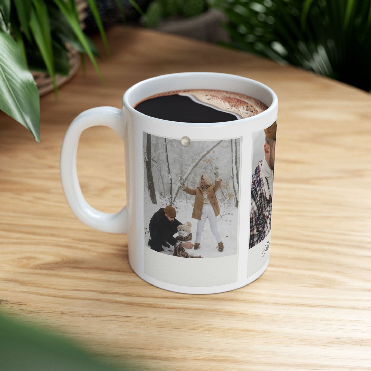 Ann & Mike, Photos, Customizable - Ceramic Mug, (11oz, 15oz) - 10861