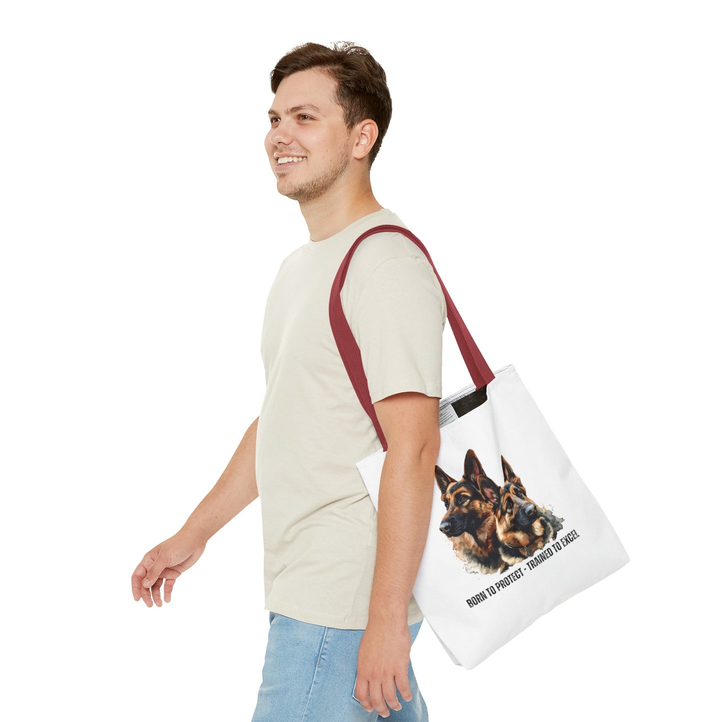 German Shepherds: Born to Protect - Tote Bag